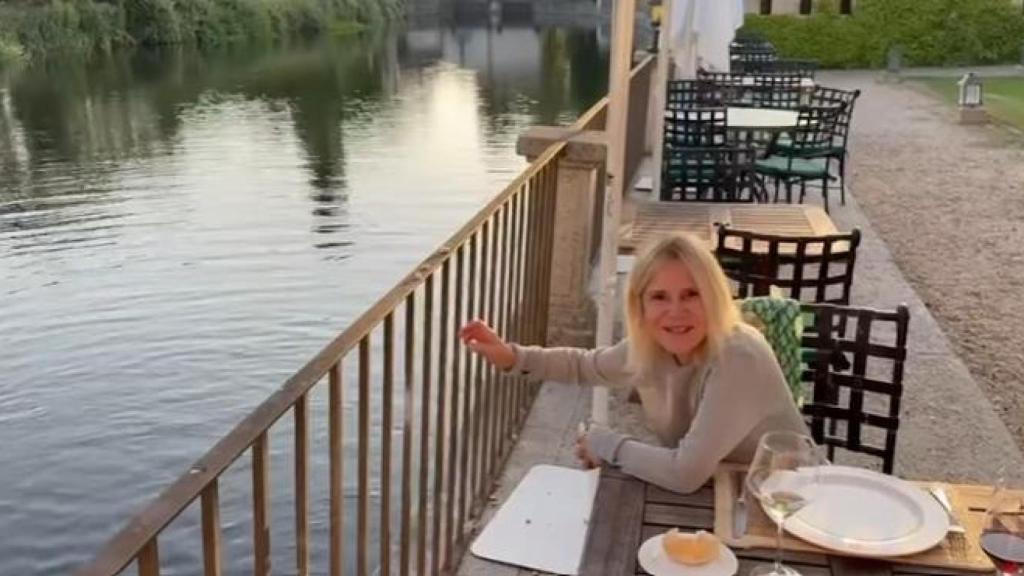 Eugenia Martínez de Irujo en Hacienda Zorita (Salamanca)