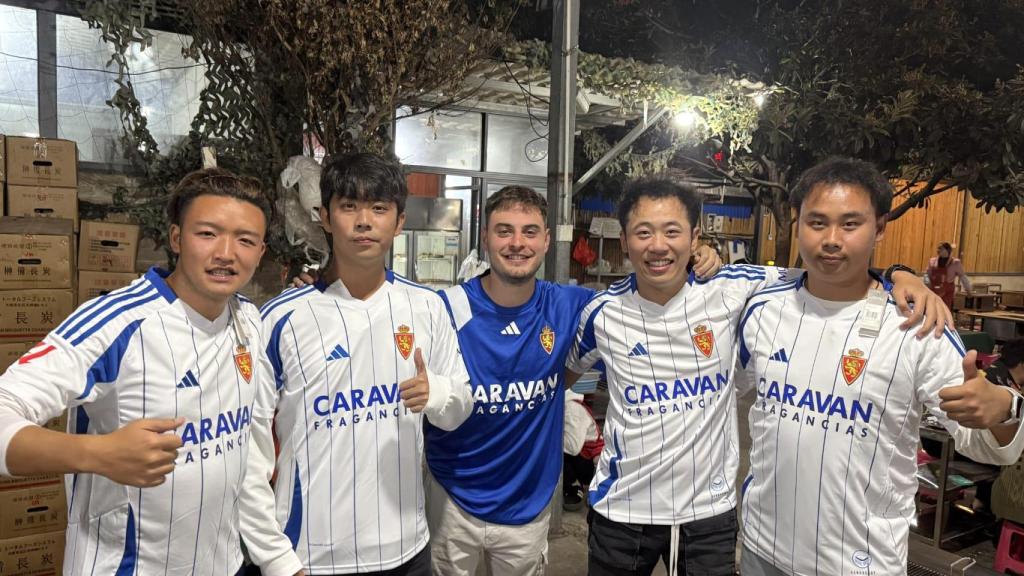 Andrés Navarro en China.