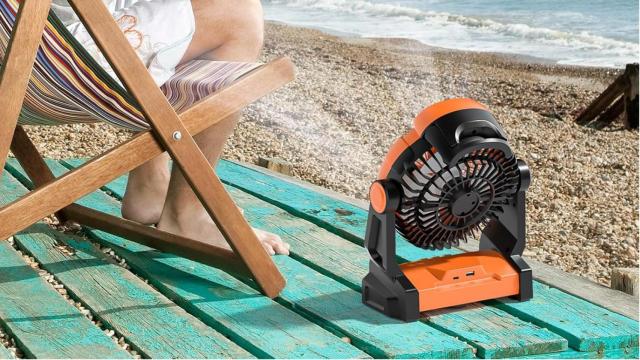 Ventilador con powerbank integrada