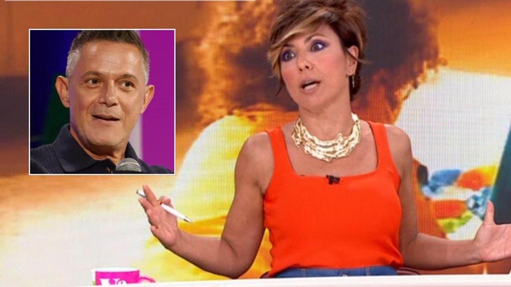 Alejandro Sanz y Sonsoles Ónega.