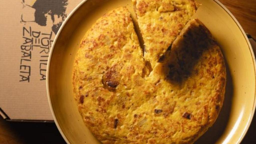 La tortilla de patatas del Zabaleta.