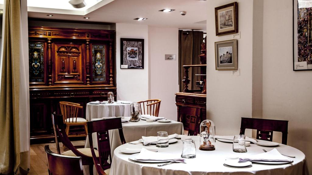 Uno de los salones de La Fonda de la Confianza.