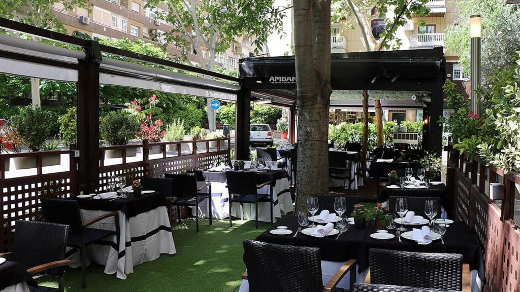 La terraza de La Fonda de la Confianza.