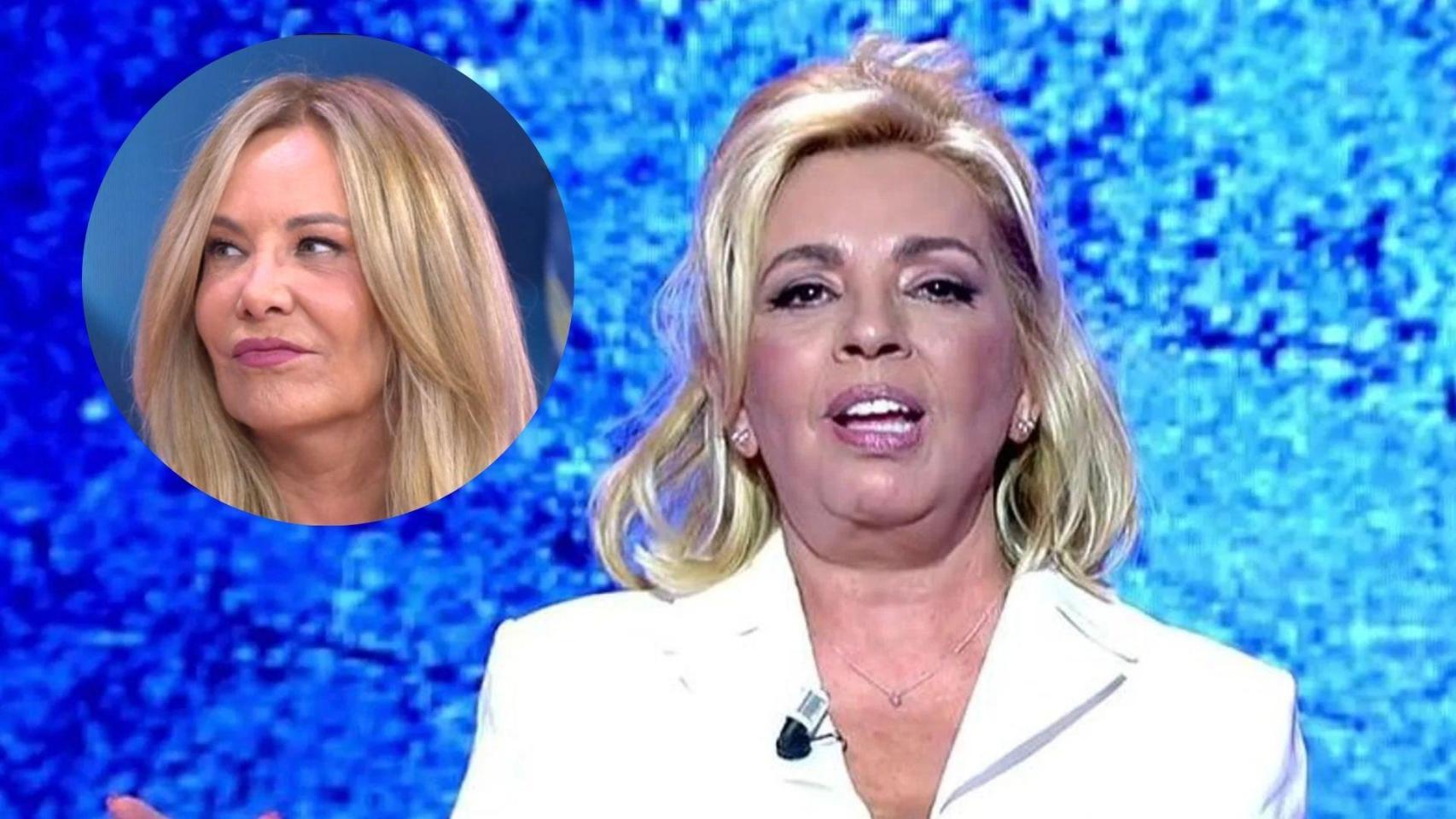 Carmen Borrego y Belén Rodríguez en 'Tardear'.