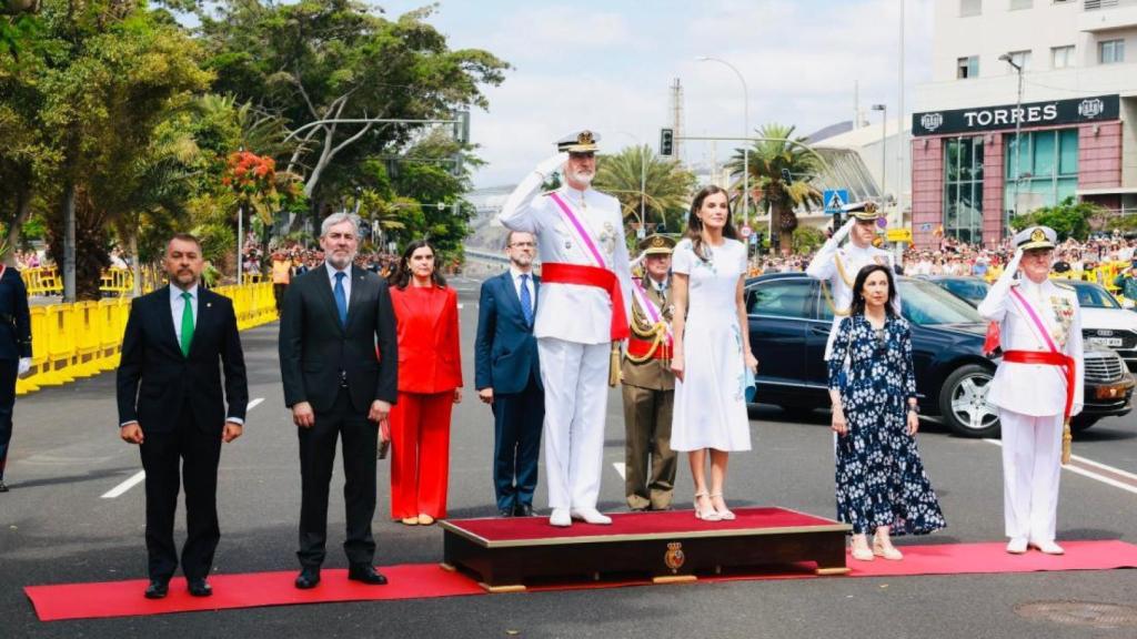 Los Reyes en el acto central conmemorativo del 'Día de las Fuerzas Armadas 2025'.