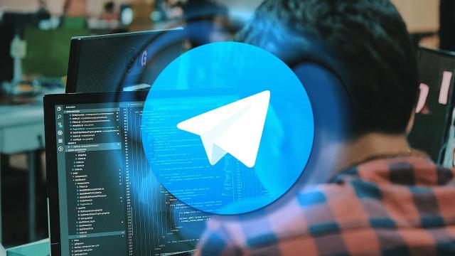 Fotomontaje inspirado en Telegram