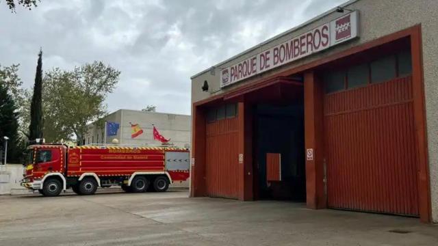 El actual parque de Bomberos de Torrejón de Ardoz.