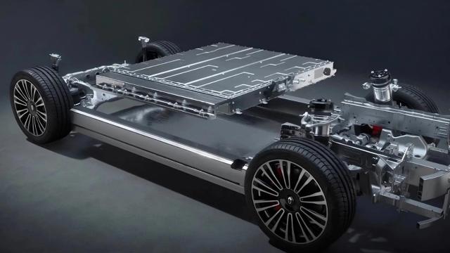 La batería del coche eléctrico Aito M9, desarrollado en colaboración con Huawei