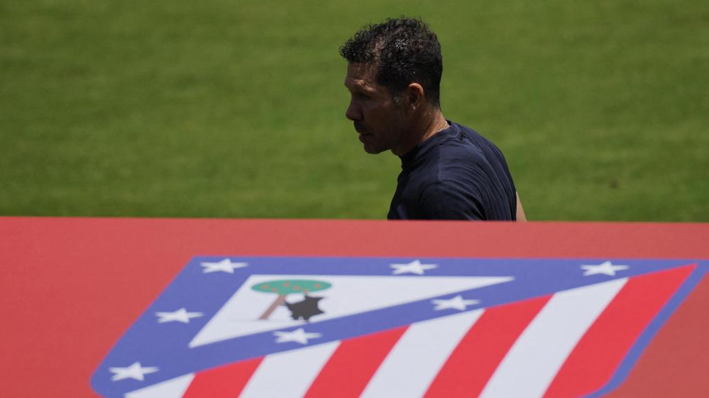Simeone, en el Mundial de Clubes con el Atlético de Madrid