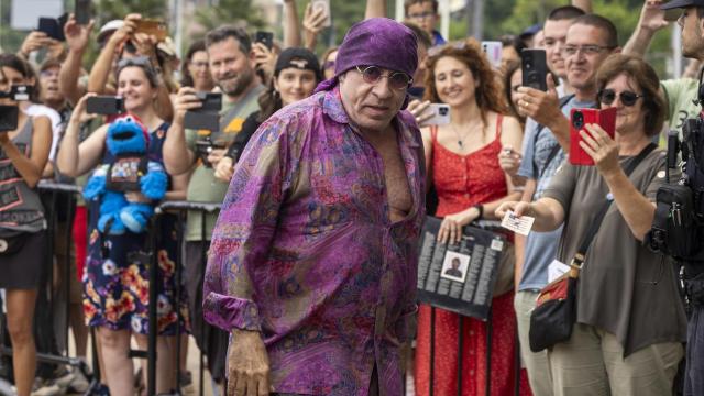 Steven Van Zandt, a su llegada a San Sebastián. Foto: EFE/Javier Etxezarreta