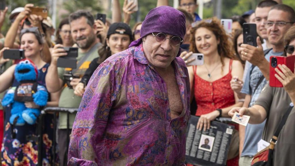 Steven Van Zandt, a su llegada a San Sebastián. Foto: EFE/Javier Etxezarreta