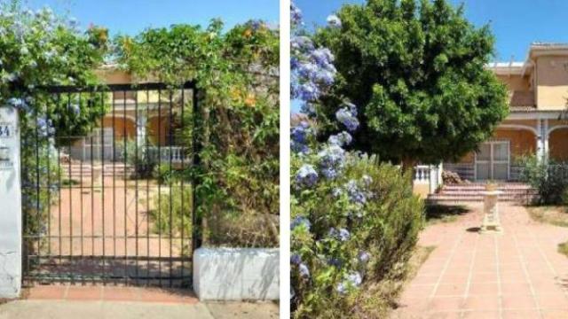 Imágenes de la vivienda de Almayate Alto afectada por la subasta.