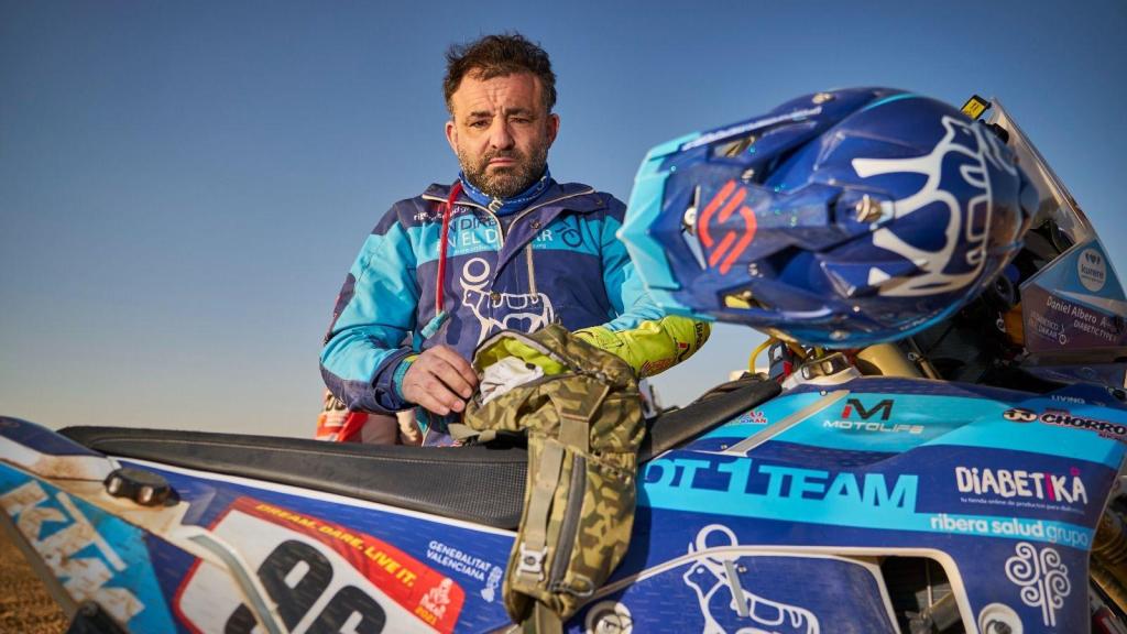 En 2021, Daniel Albero consiguió cruzar la meta del Rally Dakar.