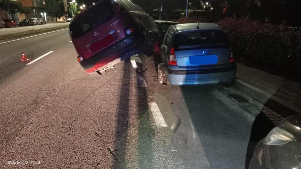 Accidente de tráfico en Pontevedra