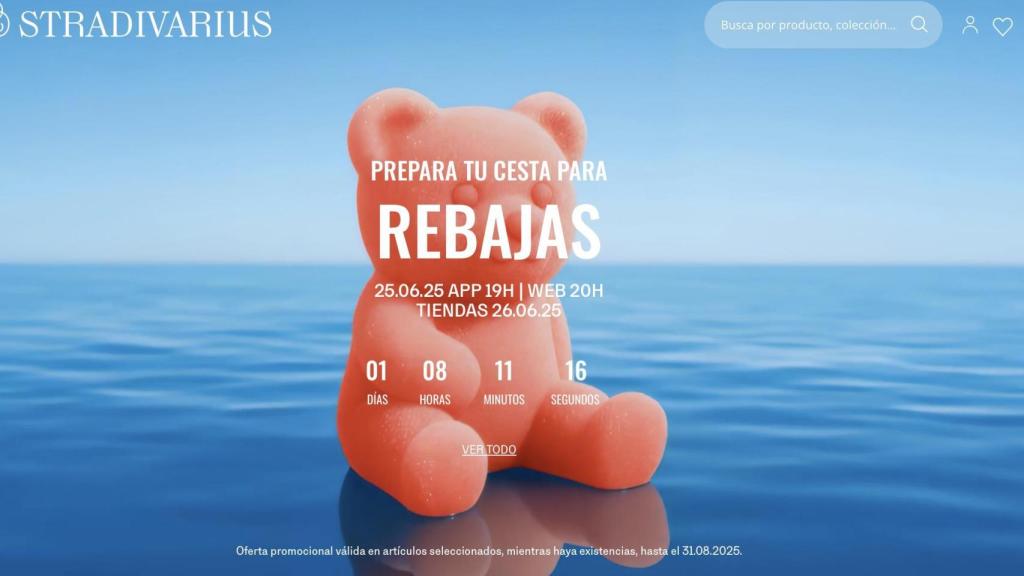 Rebajas Stradivarius.