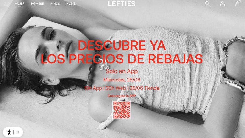 Rebajas Lefties.