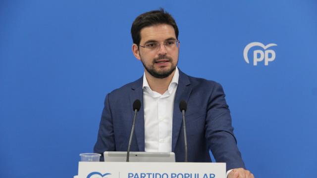 Santiago Serrano, portavoz adjunto del PP en las Cortes de Castilla-La Mancha.
