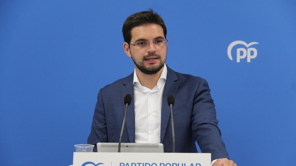 Santiago Serrano, portavoz adjunto del PP en las Cortes de Castilla-La Mancha.