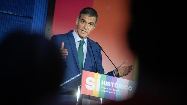 El presidente del Gobierno, Pedro Sánchez, este lunes en el Museo del Traje, en Madrid.