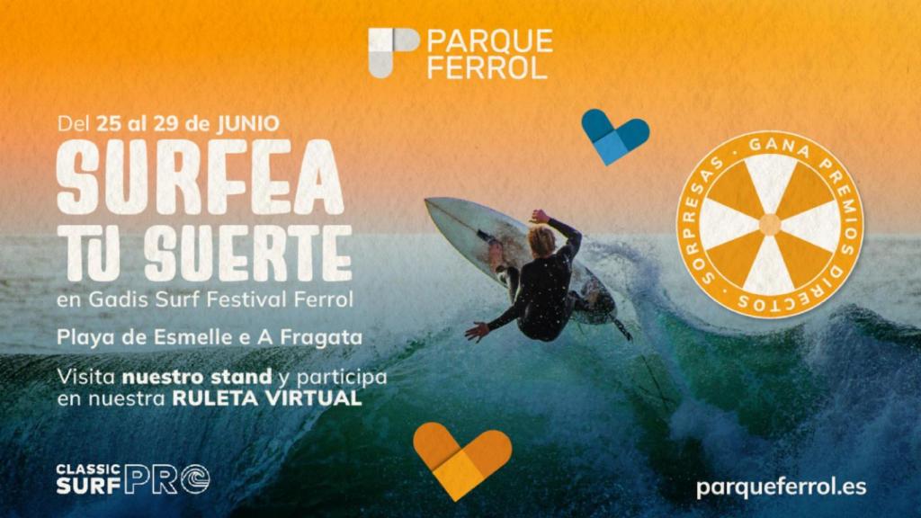 Parque Ferrol colabora con el GADIS Surf Festival con talleres, premios y skate