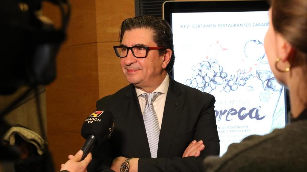 José María Lasheras, reelegido presidente de Horeca Restaurantes de Zaragoza y Provincia