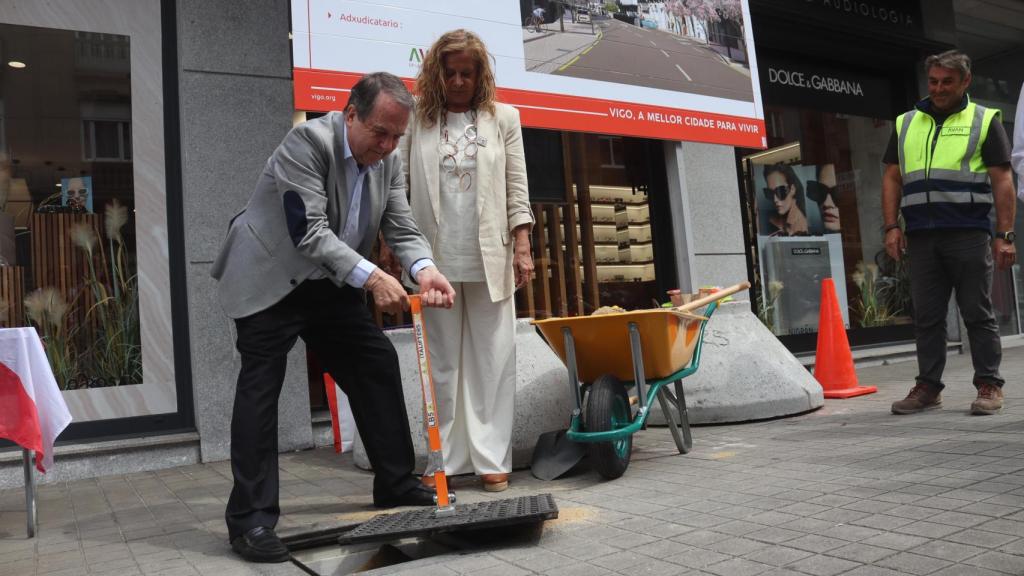 Arrancan las obras de humanización de la calle Lepanto, en Vigo