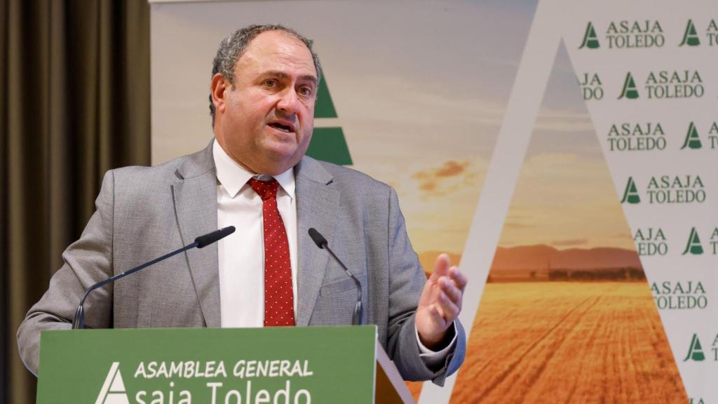 Julián Martínez Lizán es el consejero de Agricultura de Castilla-La Mancha.