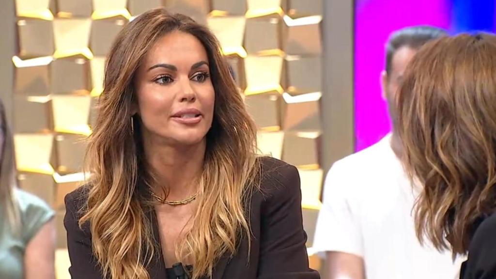 Lara Álvarez, en una entrevista con Toñi Moreno.