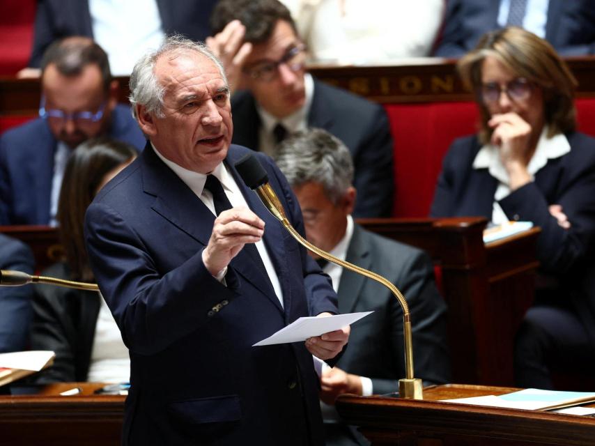 El primer ministro francés Francois Bayrou en la Asamblea Nacional.
