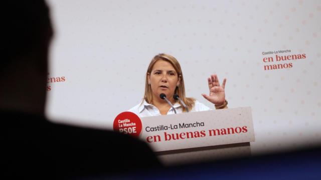 Tita García este martes en rueda de prensa.