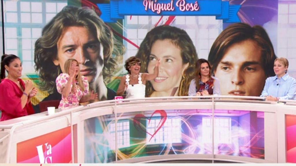 Colaboradores en plató.