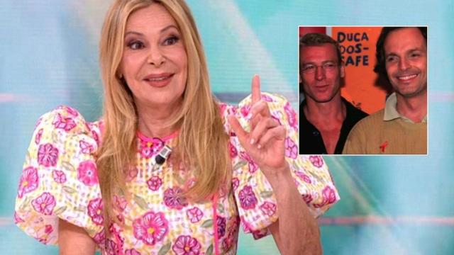 Ana Obregón, Nacho Duato y Miguel Bosé.