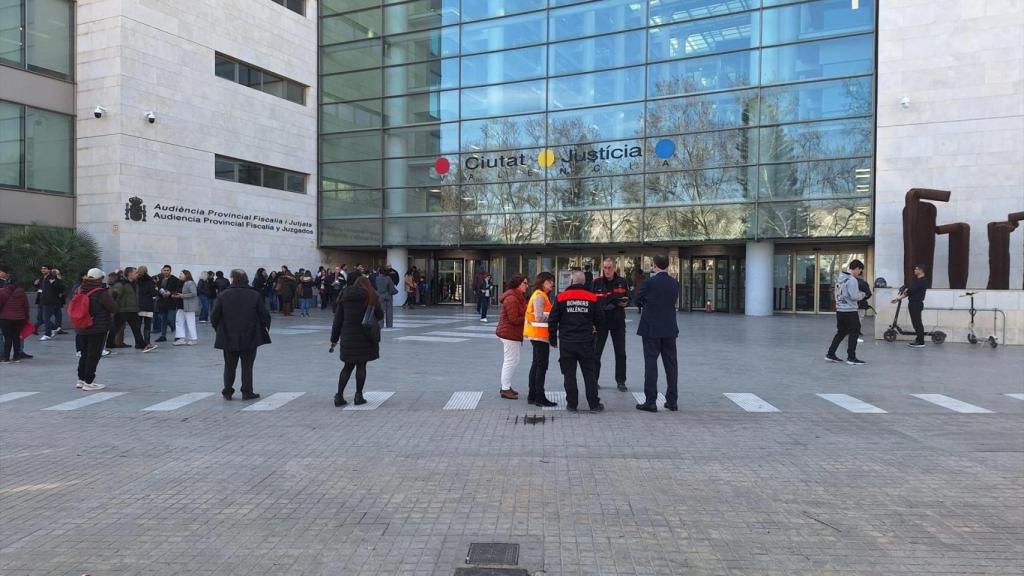 Imagen de la Ciudad de la Justicia de Valencia. GVA