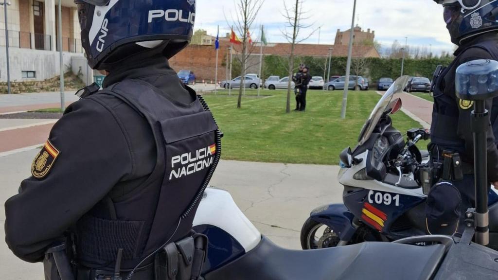Agentes de la Policía Nacional de Valladolid