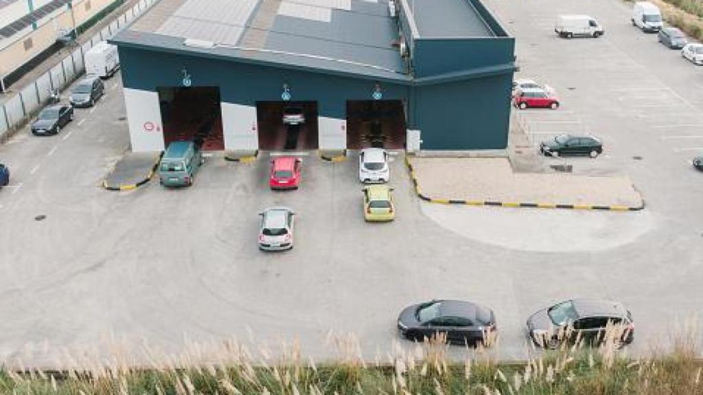 Imagen del proceso de inspección técnica.