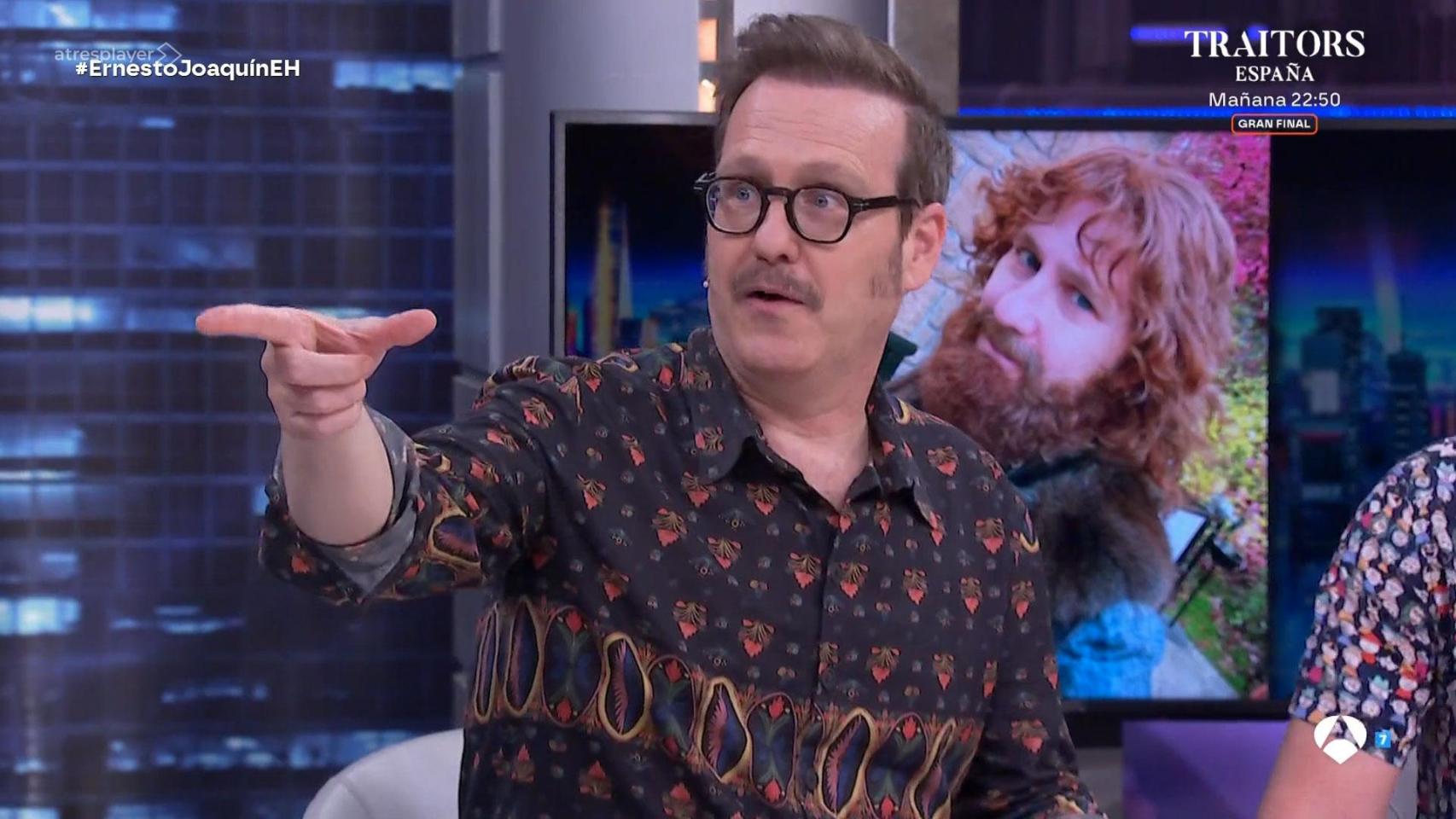 Joaquín Reyes en ‘El Hormiguero’.