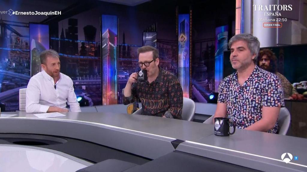Joaquín Reyes y Ernesto Sevilla en 'El Hormiguero'.