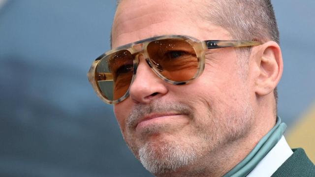 Brad Pitt en la presentación de 'F1' en Londres.