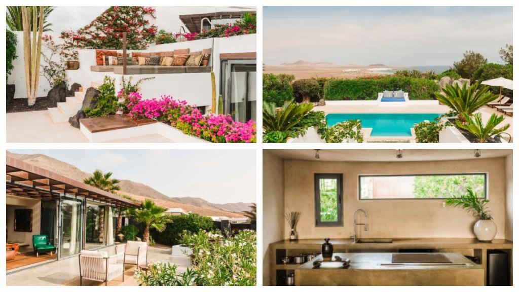 Diferentes espacios de la finca de Jon Kortajarena.