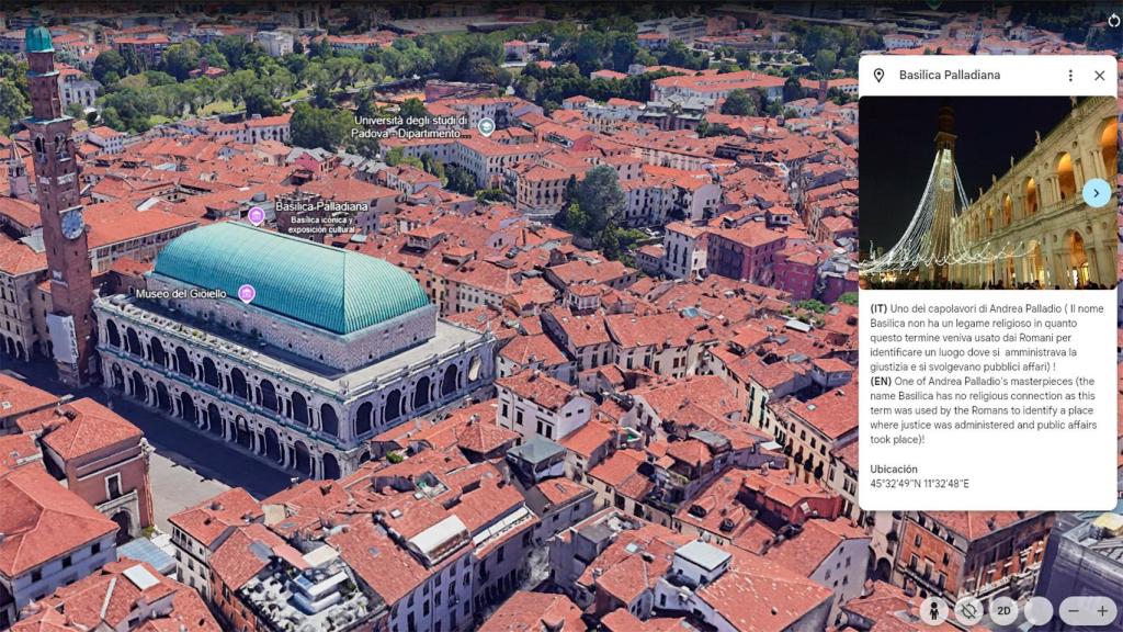 Ruta turística en 3D con Google Earth