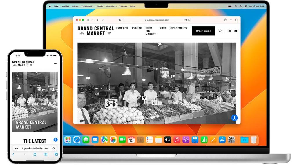 La función Handoff en iOS 16