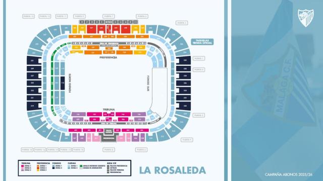 Campaña de abonados del Málaga CF 2025-2026