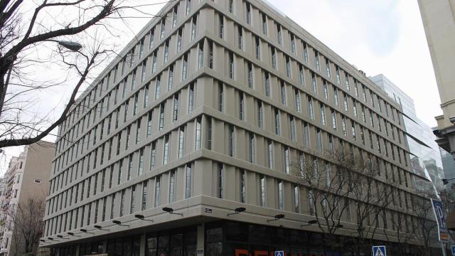 El edificio IBM, en el Paseo de la Castellana.