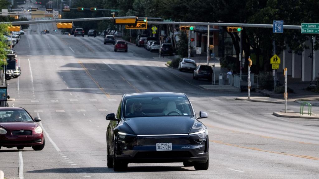 Lanzamiento del robotaxi de Tesla en Austin, Texas (EEUU).
