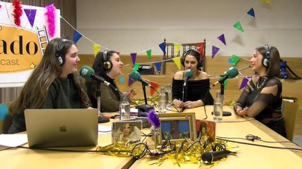 O Faiado Podcast empezó en los estudios de la Facultad de Comunicación de la USC.