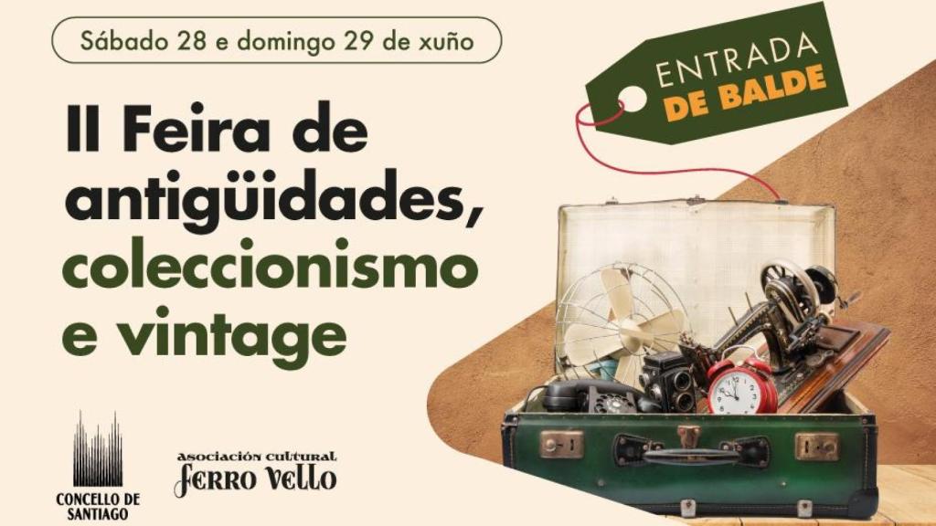II Feria de Antigüedades y coleccionismo del Outlet Área Central.