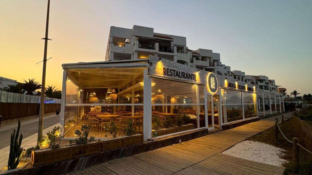 Así era el restaurante Sa Sal antes del incendio.