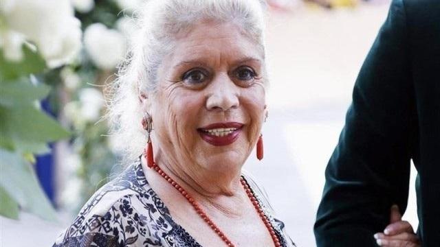 La fallecida artista María Jiménez.