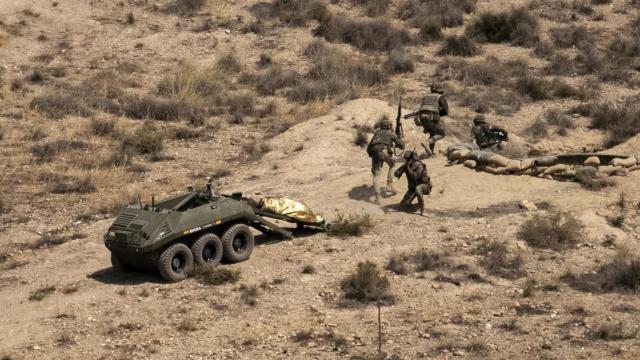 Evacuación médico empleando un dron