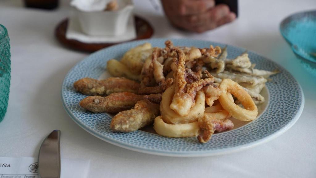 Un plato de fritura malagueña.